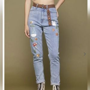 Her Universe Studio Ghibli My Neighbor Totoro Mom Jeans no belt